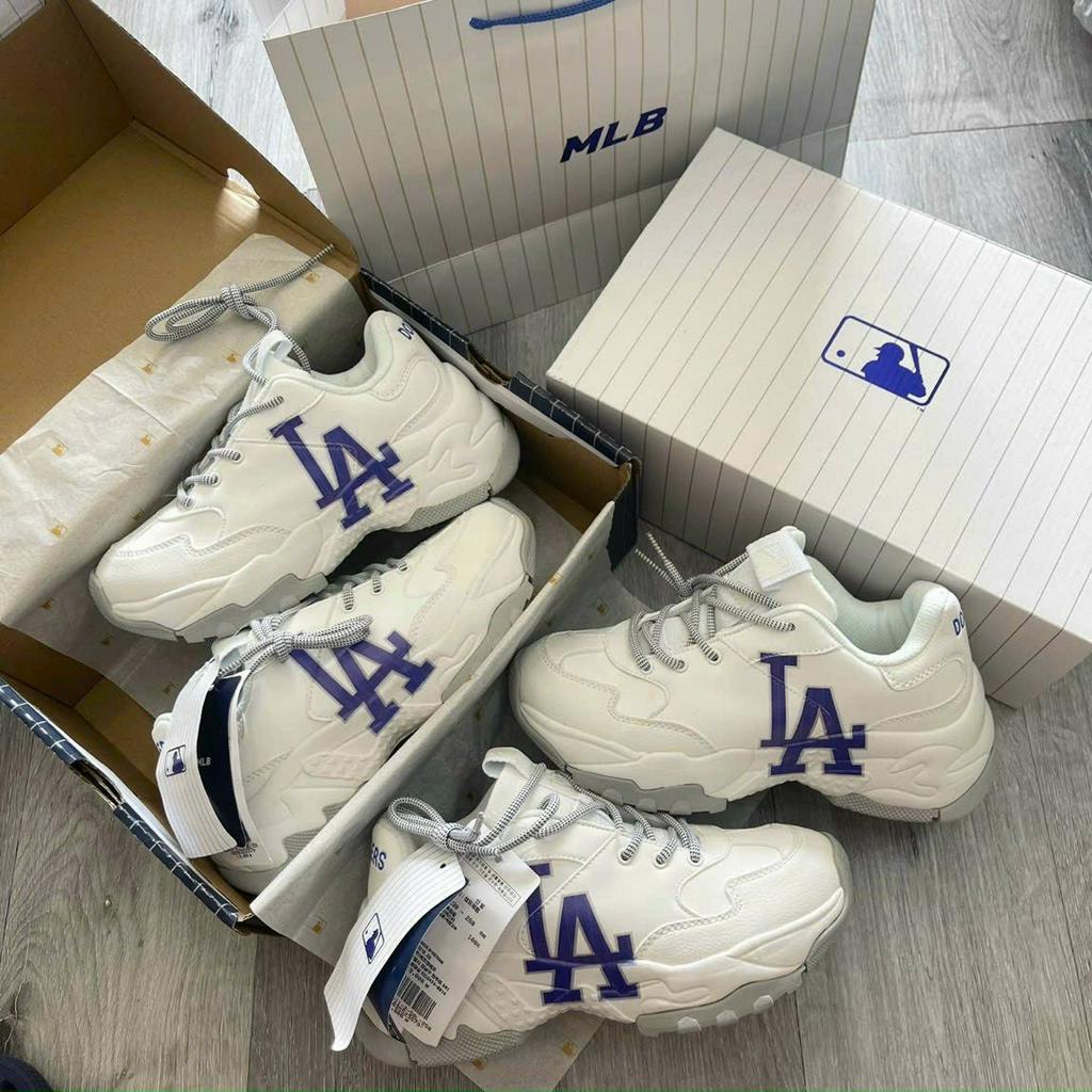 Giày Boston trắng đỏ, NY đen, MLB LA cao cấp Hot Hit 2023
