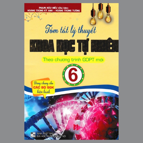 Sách - Tóm Tẳt Lý Thuyết Khoa Học Tự Nhiên Lớp 6 (Biên Soạn Theo Chương Trình GDPT Mới)