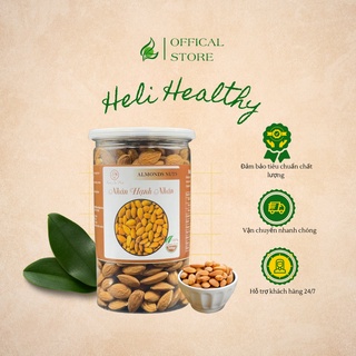 Hạt hạnh nhân Heli Healthy sấy khô 500gr dinh dưỡng cho cả gia đình.