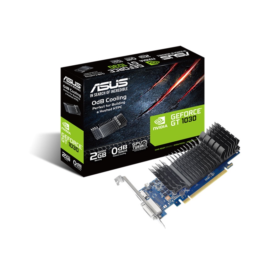 Vga card màn hình Asus GT1030-SL-2G-BRK (NVIDIA Geforce/ 2Gb/ DDR5/ 64 Bits) new chính hãng