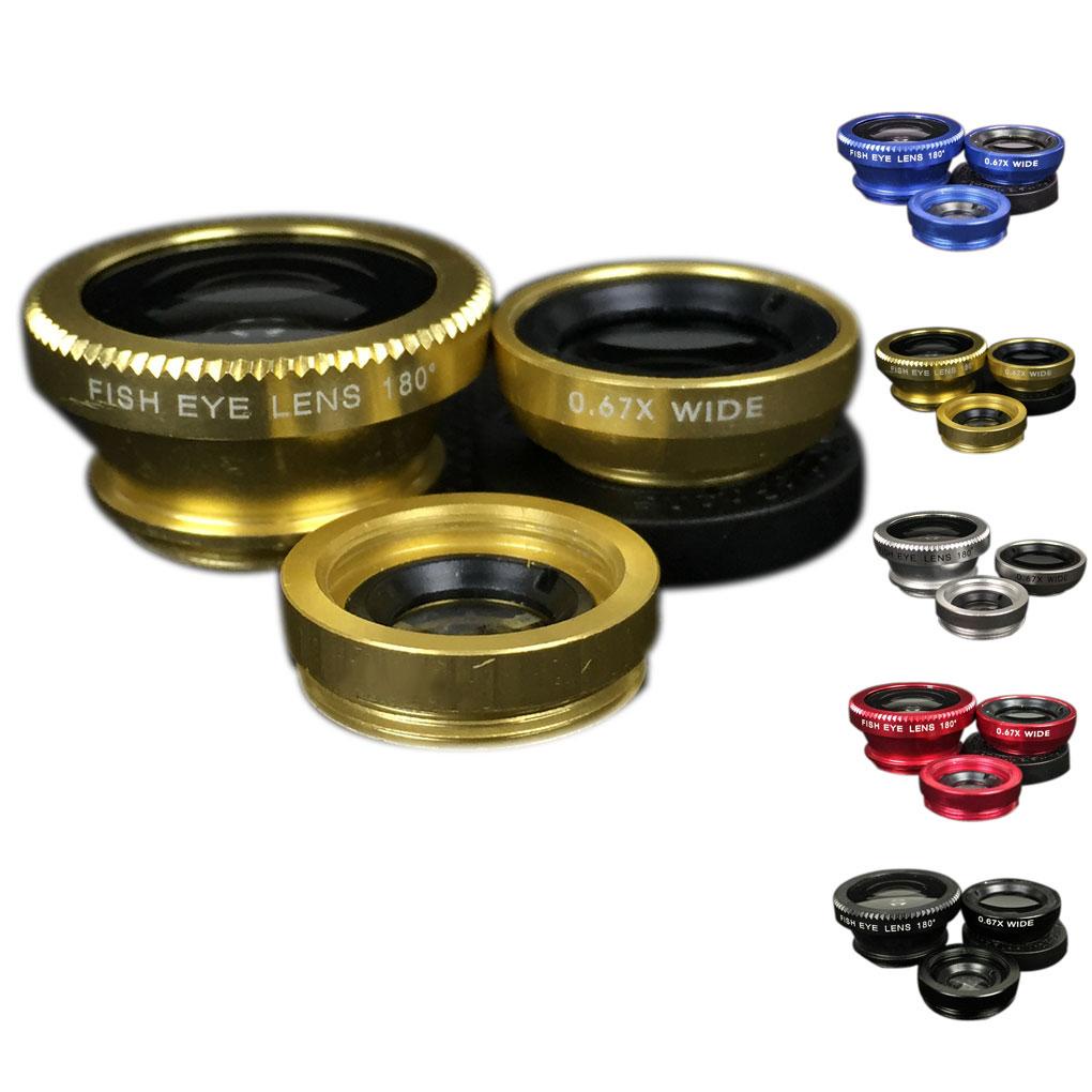 Bộ Lens Góc Rộng 3 Trong 1 Cho Điện Thoại