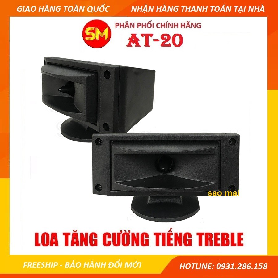 Bộ 2 loa treble Thumper AT/HT - 08 / 10 / 20 bổ sung tiếng treb cực hay cho dàn karaoke music