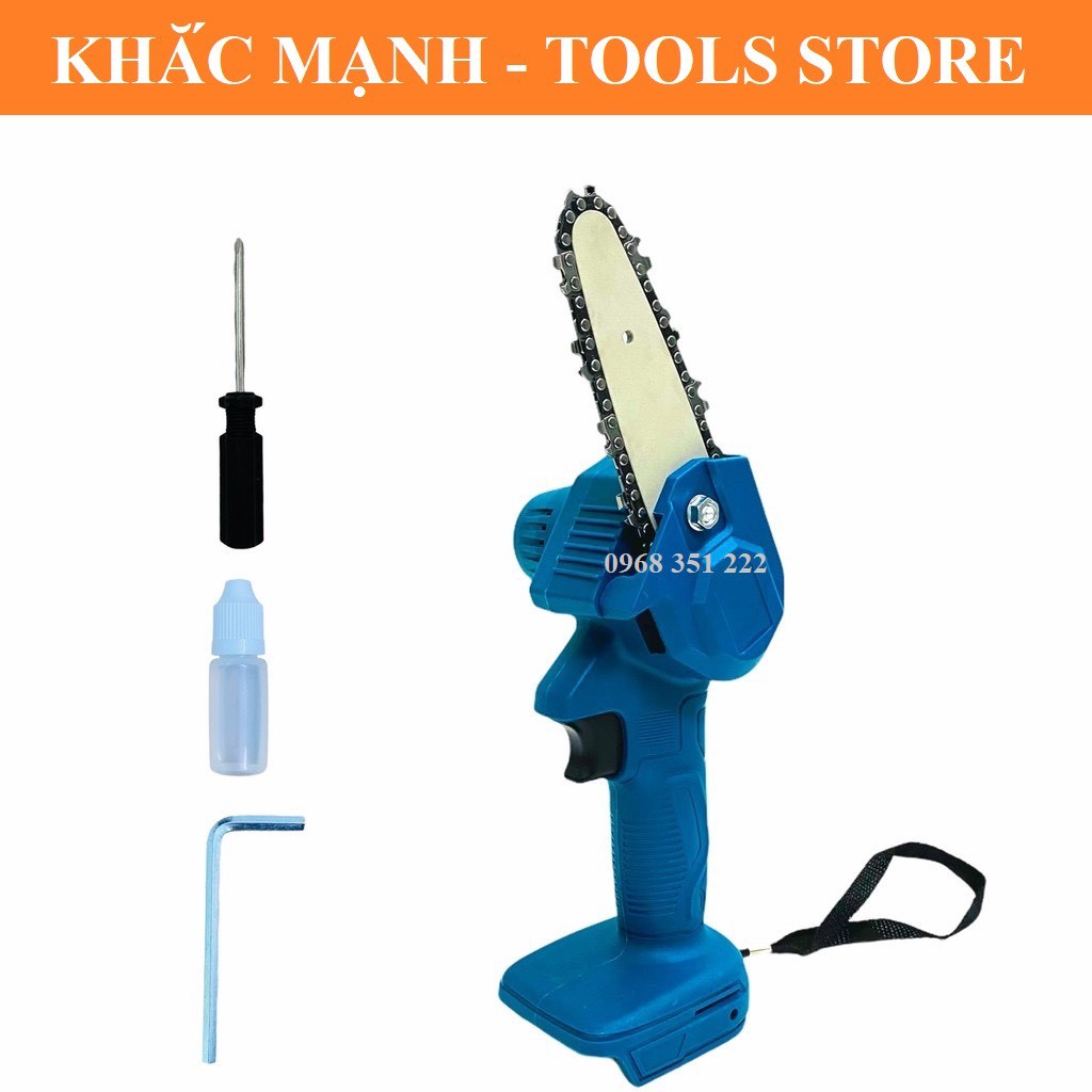 THÂN MÁY CƯA XÍCH PIN, SÀI CHUNG CHÂN PIN MAKITA 18V