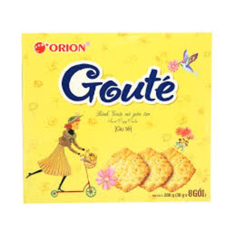 BÁNH QUY MÈ GIÒN GOUTE HỘP 8 TÚI