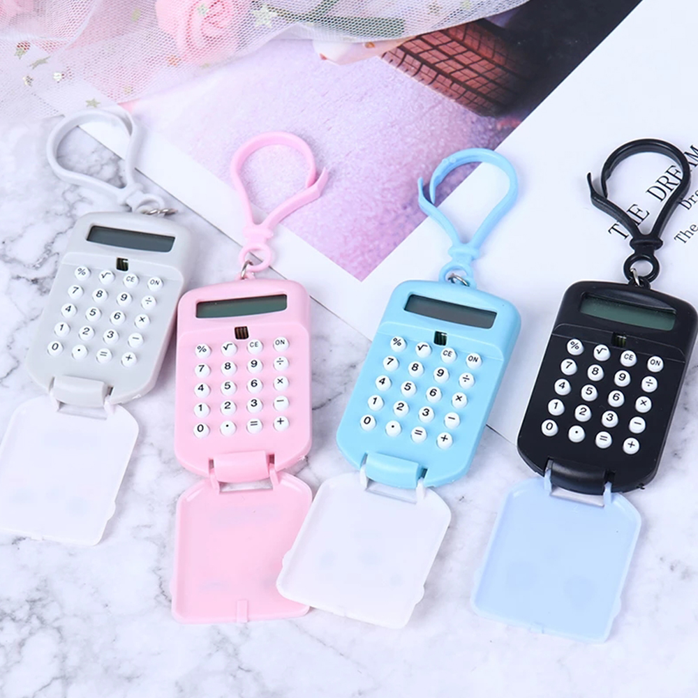 Set 8 móc khóa máy tính mini tiện dụng