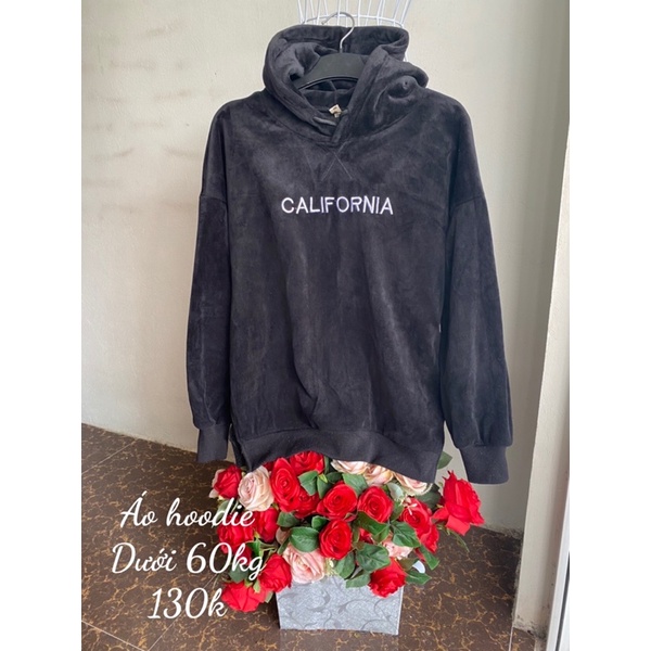 Áo nỉ nhung Sweater- hoodie
