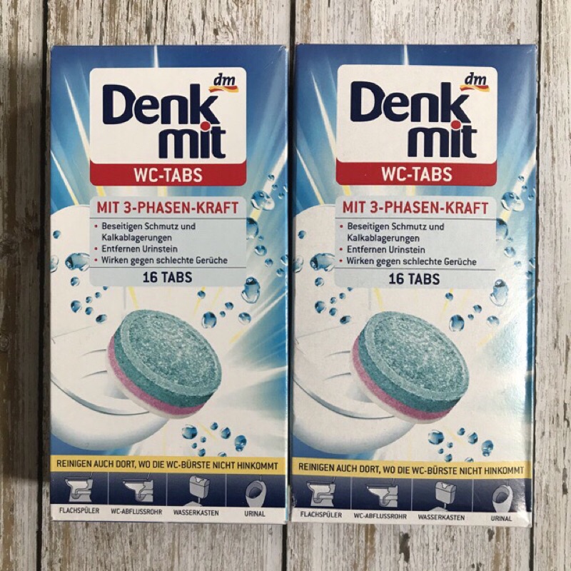 [NỘI ĐỊA ĐỨC] Viên thả vệ sinh bồn cầu diệt khuẩn Denkmit, 1 viên