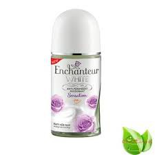Lăn Khử Mùi Trắng Da Enchanteur White Charming 50ml(có 3 màu vàng tím hồng)