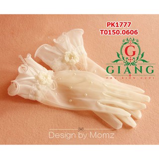 Găng tay thời trang cho cô dâu