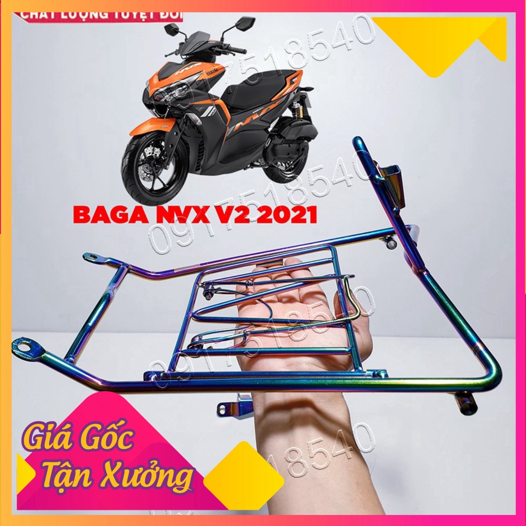 BaGa Giữa NVX 2021 - NVX 2022 V2 10 Ly Xi Màu Titan (Hàng Loại 1) (Ảnh Sản Phẩm Thật)