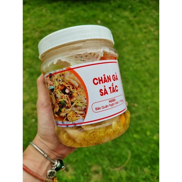 Chân gà rút xương ngâm sả tắc giòn ngon 700g