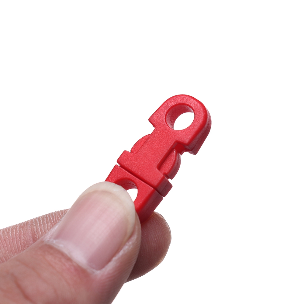 Set 4/8/12/20 khóa gài bằng nhựa đa năng tiện lợi 5mm