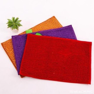 Thảm chùi chân san hô chất liệu vải tổng hợp siêu thấm hút 32x47cm