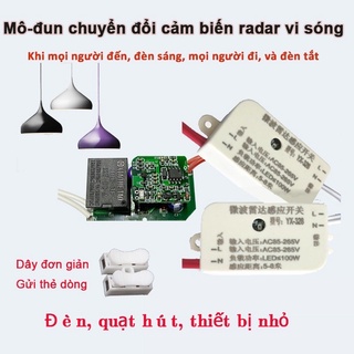 CÔNG TẮC CẢM ỨNG RADAR VI SÓNG