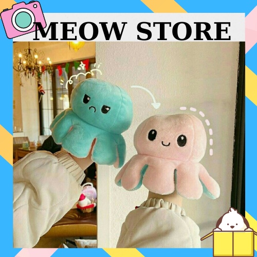 Gấu Bông Bạch Tuột Cảm Xúc Nhồi Bông Dễ Thương Cao Cấp MeowStore