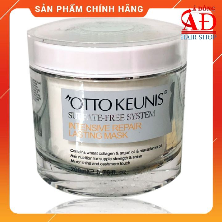 Dầu ủ lụa Ottokeunis intensive Repair Mask cho tóc khô hư tổn 200ml