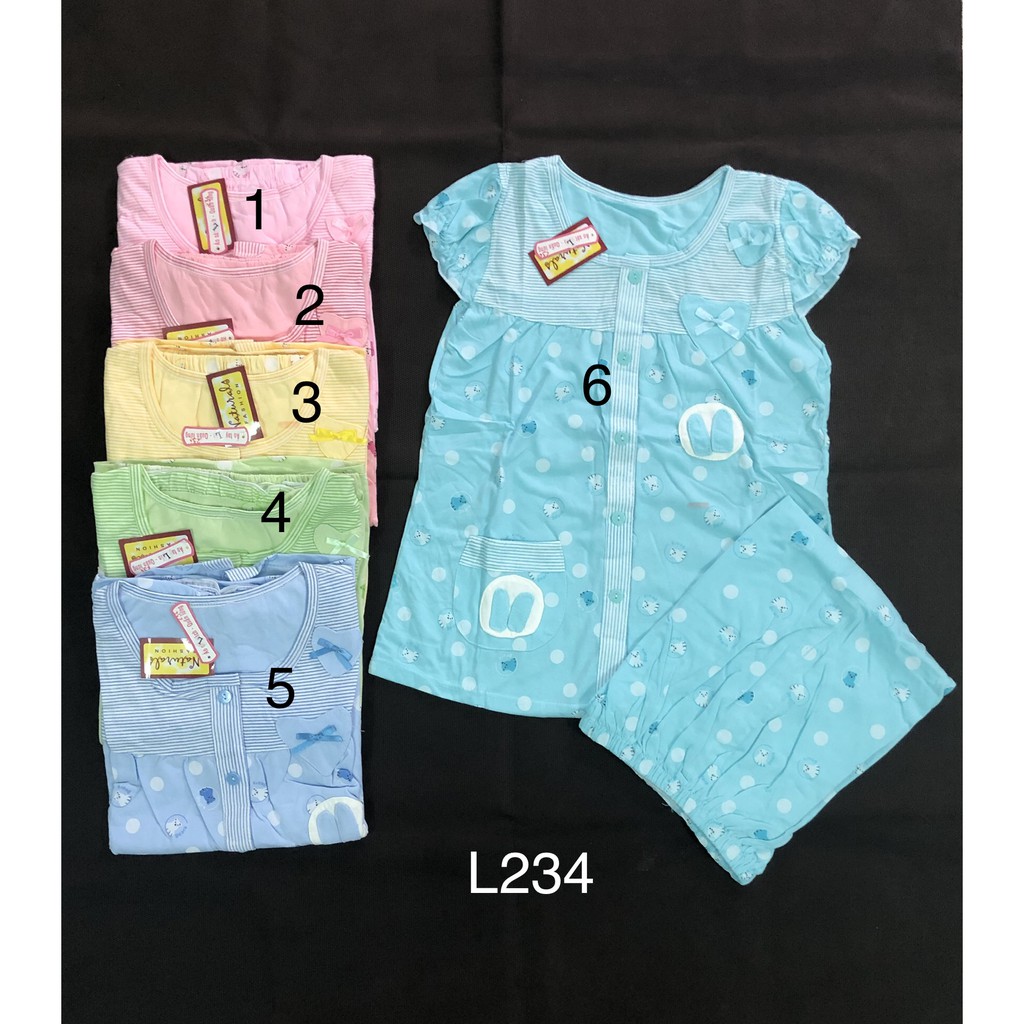 Đồ bộ mặc nhà quần lửng - L234