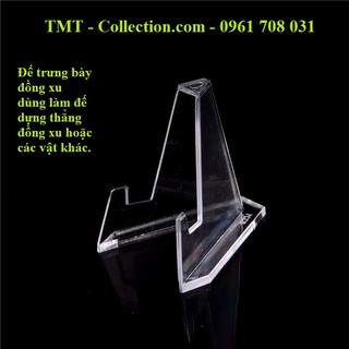 Đế Trưng Bày Đồng Xu; Kích thước nhỏ gọn giúp dễ dàng cất giữ; Kích thước: 5,2 x 4 x 5,5cm(Dài x Rộng x Cao)-SP000079