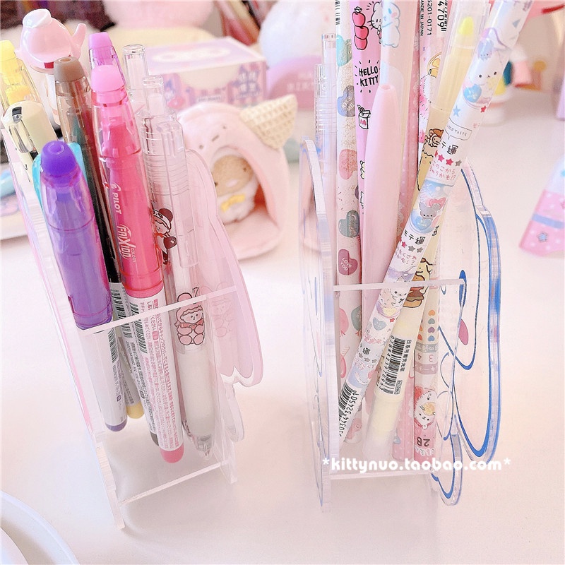 Giá Đỡ Bút / Cọ Trang Điểm / Bút Viết Hình Cinnamoroll Melody Bằng Acrylic