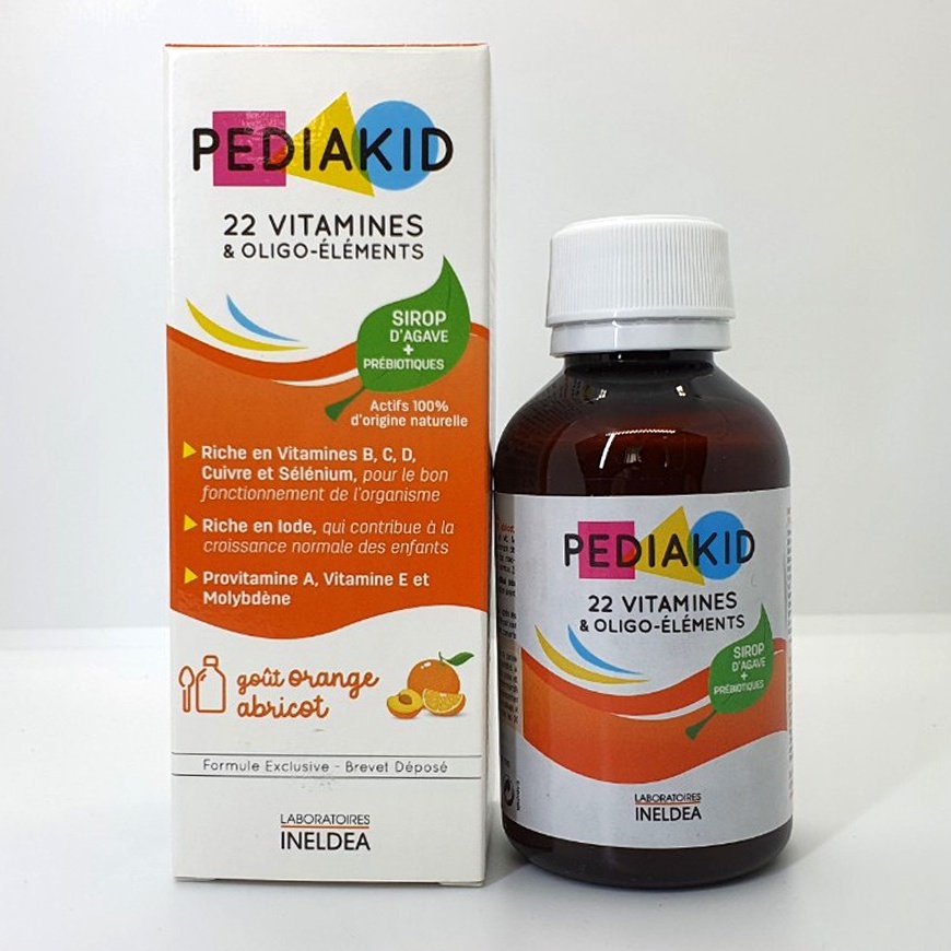 Pediakid - 22 vitamin / Appetit tonus / Sommeil / Sắt Fe + Vitamin B / Immuno Fort