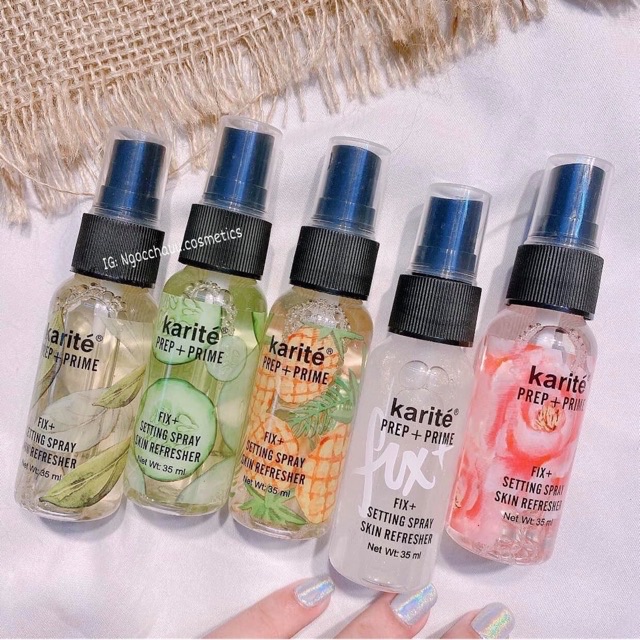 Xịt khoáng 2in1 dưỡng ẩm và khoá lớp makeup KARITE PREP + PRIME | BigBuy360 - bigbuy360.vn