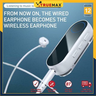 Bộ Bluetooth Receiver Baseus BA02 Wireless Adapter (Audio Bluetooth V5.0 Receiver to Jack 3.5mm, for Earphone / Speaker)