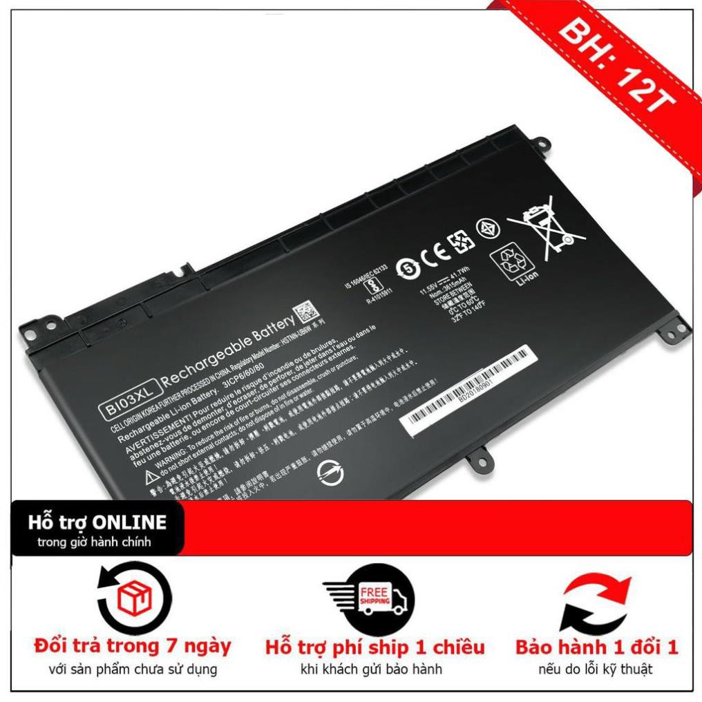 Pin battery  HP Pavilion X360 13-u000 m3-u000 ON03XL BI03XL 843537-421 843537-541 844203-850 844203-855