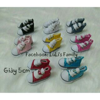 Giày 5cm cho doll 15cm, 20cm,...EXO doll