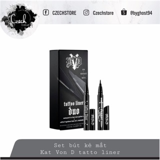 Set kẻ mắt kat von d tattoo liner