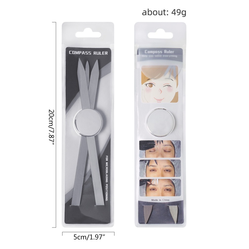 Thước Đo Cân Bằng Xăm Lông Mày Có Thể Tái Sử Dụng