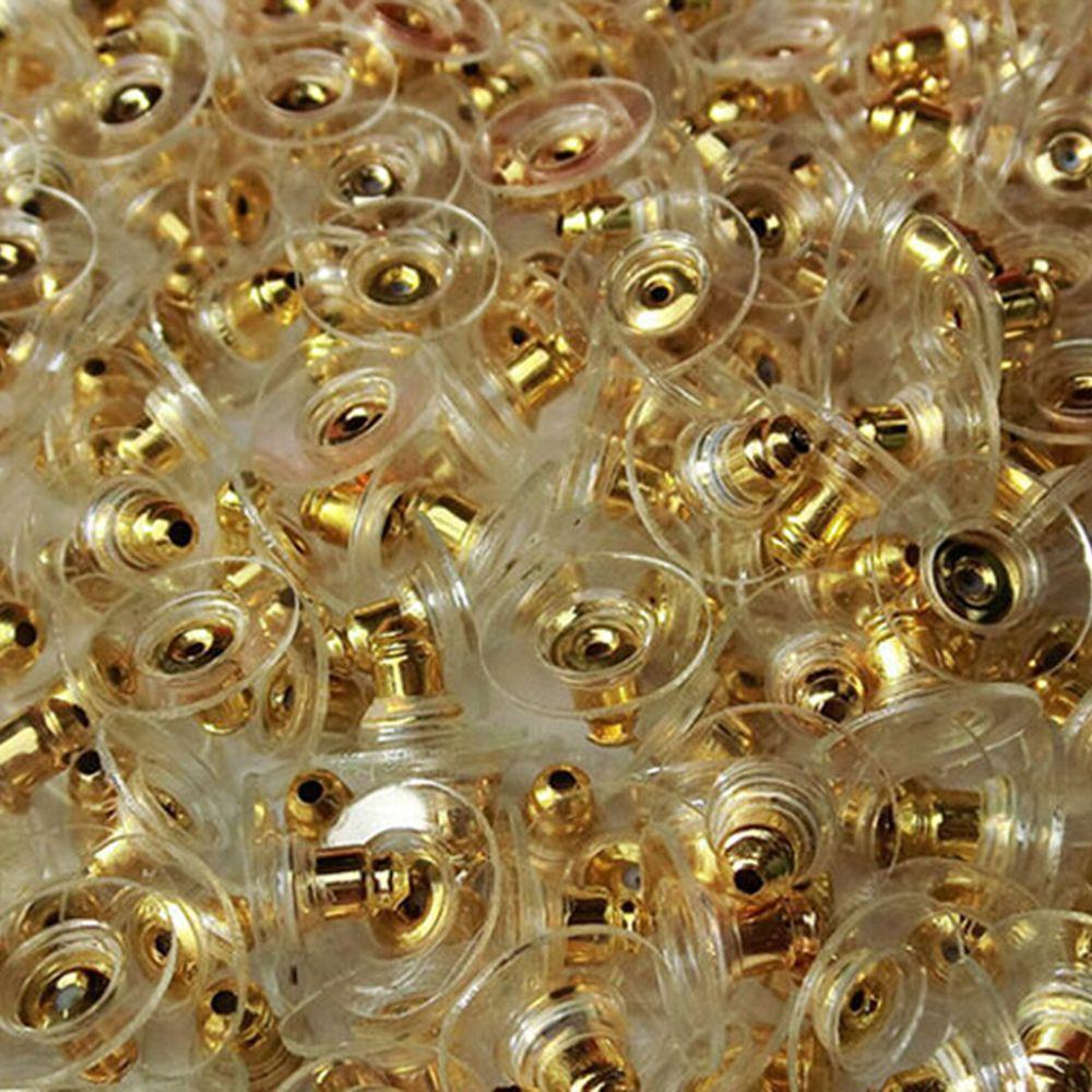 Bộ 50 Nút Khuyên Tai Bằng Hợp Kim Nhiều Màu Sắc DIY