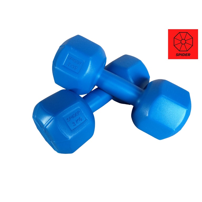 Bộ 2 tạ tay nhựa VN 3Kg