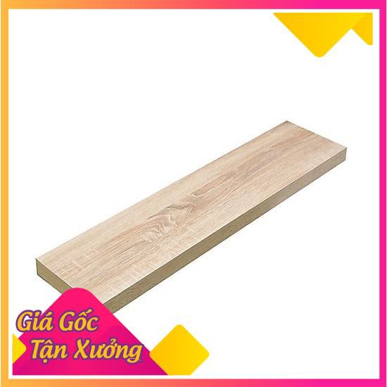 COMBO 3 thanh ngang kệ treo tường Rộng 40cm x sâu 15cm gỗ ( màu trắng, vàng, nâu, đen...)