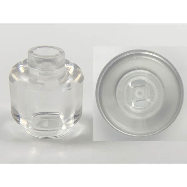 LEGO Đầu Minifigures Trắng Trong Suốt Dùng Làm Đèn Lồng / Đèn Trang Trí  ID 6168665 28621