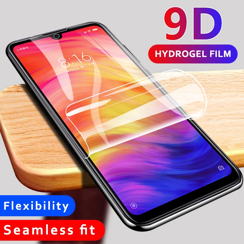 Phim Hydrogel mềm bảo vệ màn hình điện thoại Xiaomi Redmi 7 Note 7 6 Pro mi 6 8 9 A2 Not