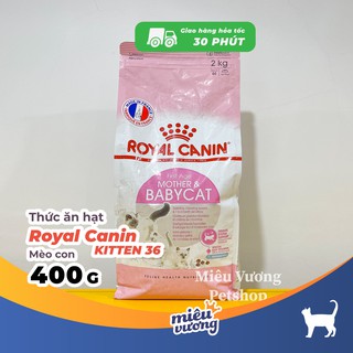Thức ăn hạt cho mèo con Royal Canin Kitten 36 [400g]