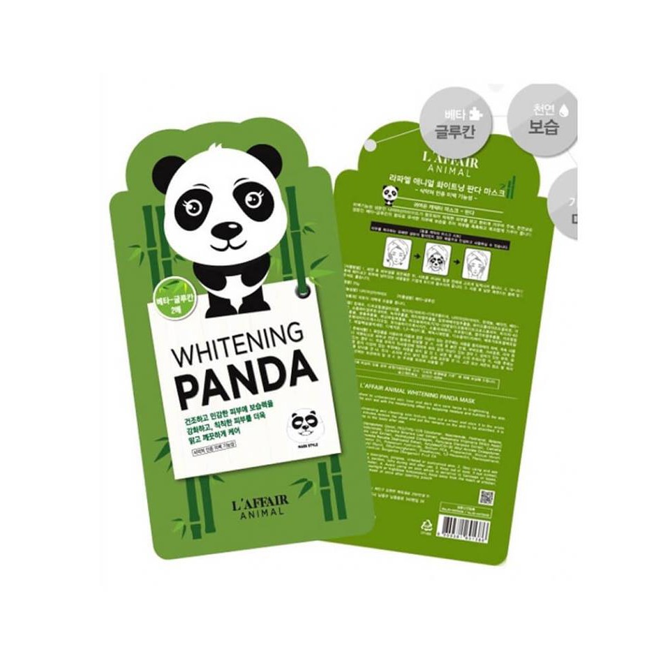 Mặt Nạ Dưỡng Da Rainbow L'Affair Brightening Panda 25ml