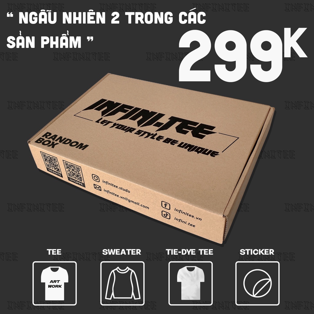 Hộp ngẫu nhiên INFINITEE - Radom Box | BigBuy360 - bigbuy360.vn