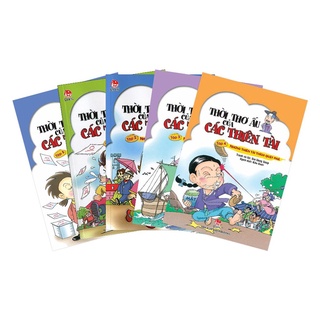 Sách - combo thời thơ ấu của các thiên tài - nxb kim đồng
