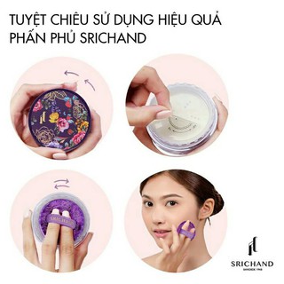 Phấn phủ trang  cho da dầu "Srichand Translucent Powder"