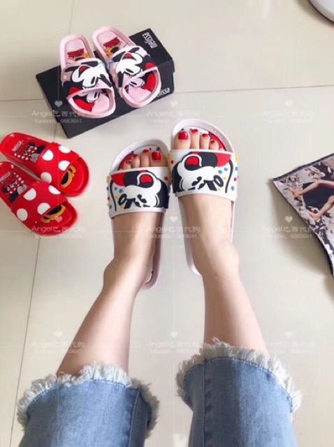 Dép nhựa thơm MELISSA MICKEY ss2020 hàng chuẩn đẹp xịn