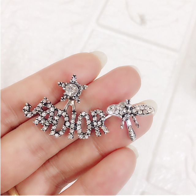 *khuyên tai hình chữ cá tính,sang chảnh(KHUYENNDE2)