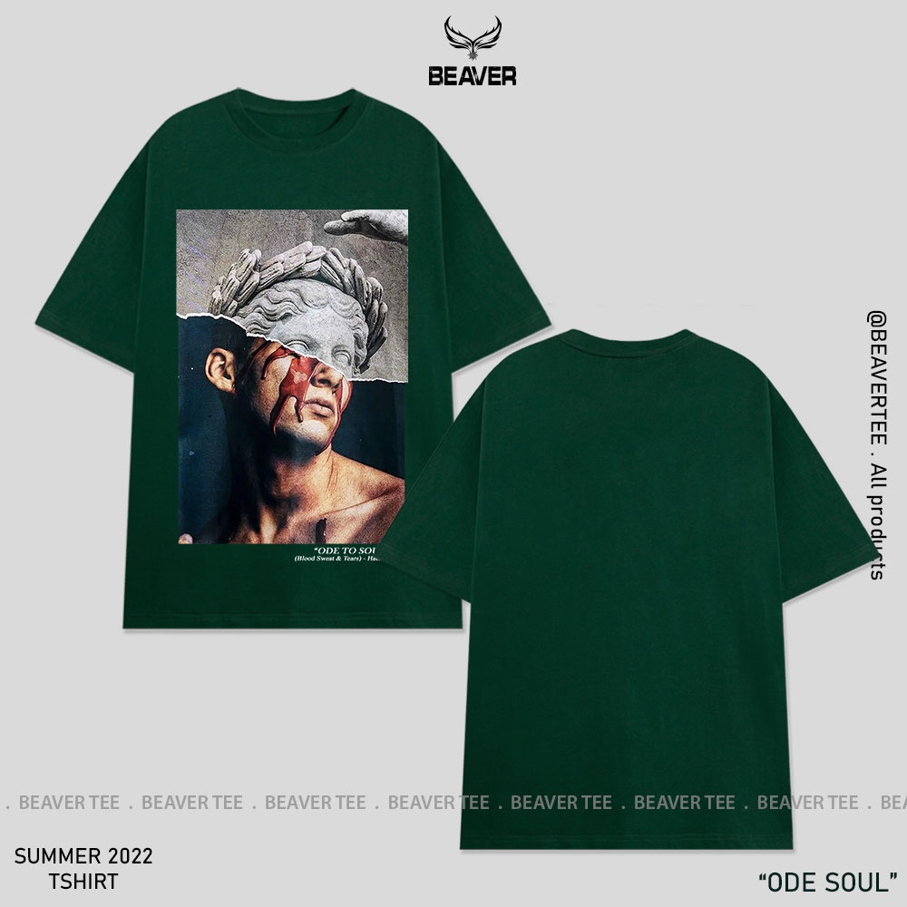 Áo thun Beaver Tee 𝗢𝗱𝗲 𝘁𝗼 𝗦𝗼𝘂𝗹 Local Brand tay lỡ form rộng nam nữ Unisex Freeship Extra