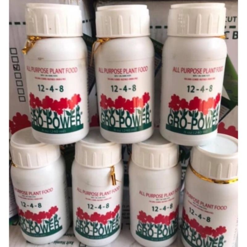 Phân bón grow power 12-4-8 cao cấp nhập khẩu mỹ 240ml