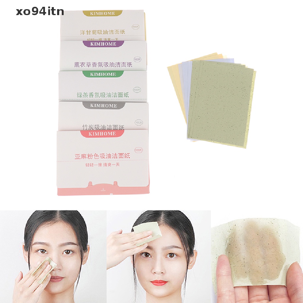 Set 100 giấy thấm dầu làm săn chắc da mặt | BigBuy360 - bigbuy360.vn