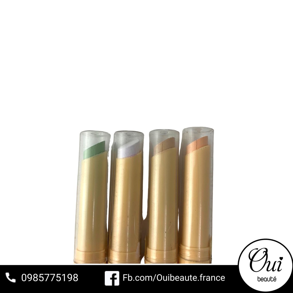 Che khuyết điểm dạng thỏi Show Concealer Stick Anti-cernes 3g 01 Ivoire 04 Vert 05 Violet 06 Orange Ouibeaute