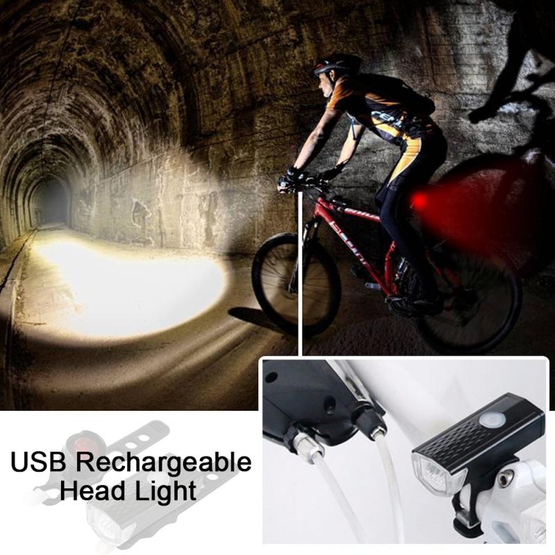 Đèn LED Gắn Đuôi Xe Đạp 300 Lumen 3 Chế Độ Kèm Sạc USB Tiện Dụng Cao Cấp