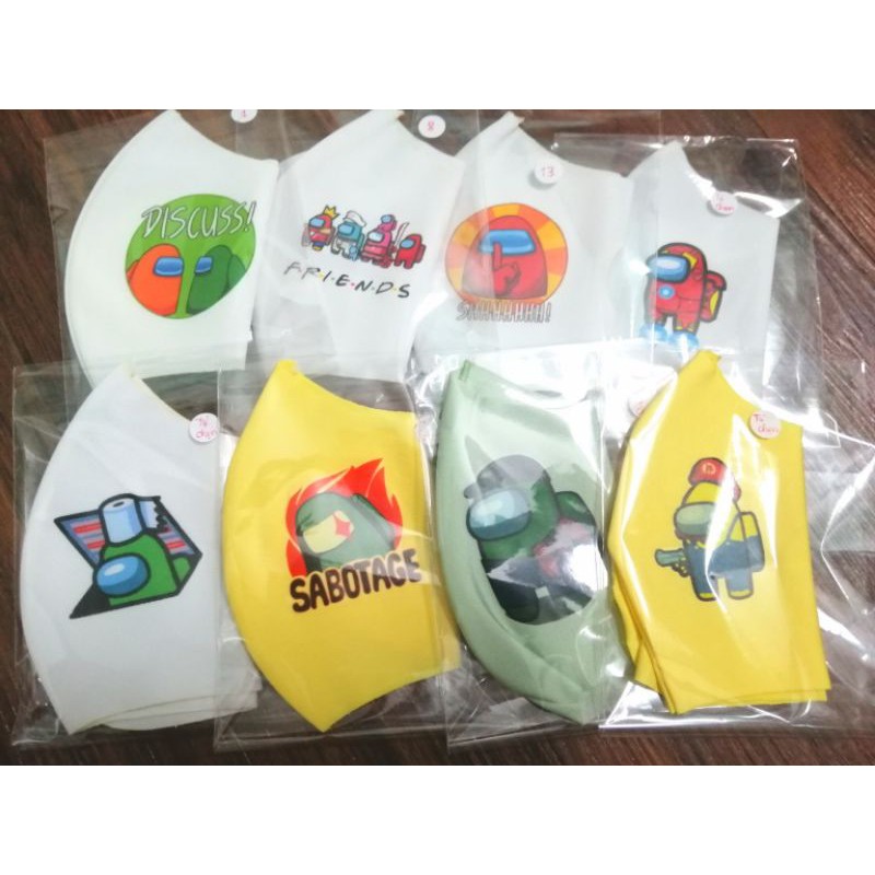 (45 MẪU) 1 CÁI KHẨU TRANG vải AMONG US - ẢNH THẬT + HÀNG CÓ SẴN (SỈ/LẺ) | BigBuy360 - bigbuy360.vn