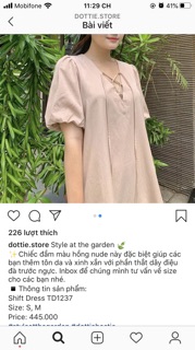 Thanh lý váy Dottie size M