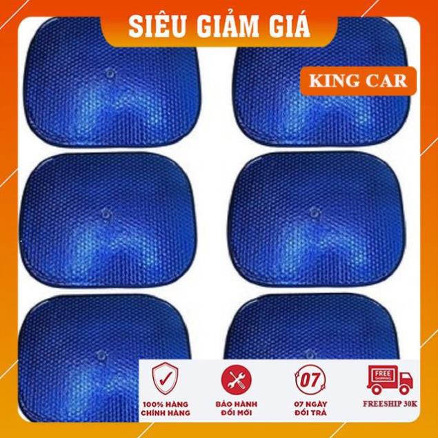 Bộ 4 tấm chắn nắng - tấm che nắng ô tô xốp bạc dày dặn - Shop KingCar